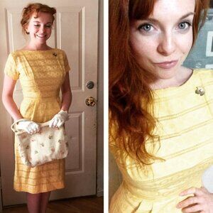 True vintage daytime pencil dress!